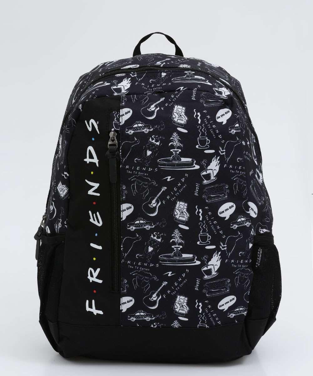 Mochila Feminina Bolsos Estampa Friends Warner Bros - Mochilas e Pastas -  Magazine Luiza