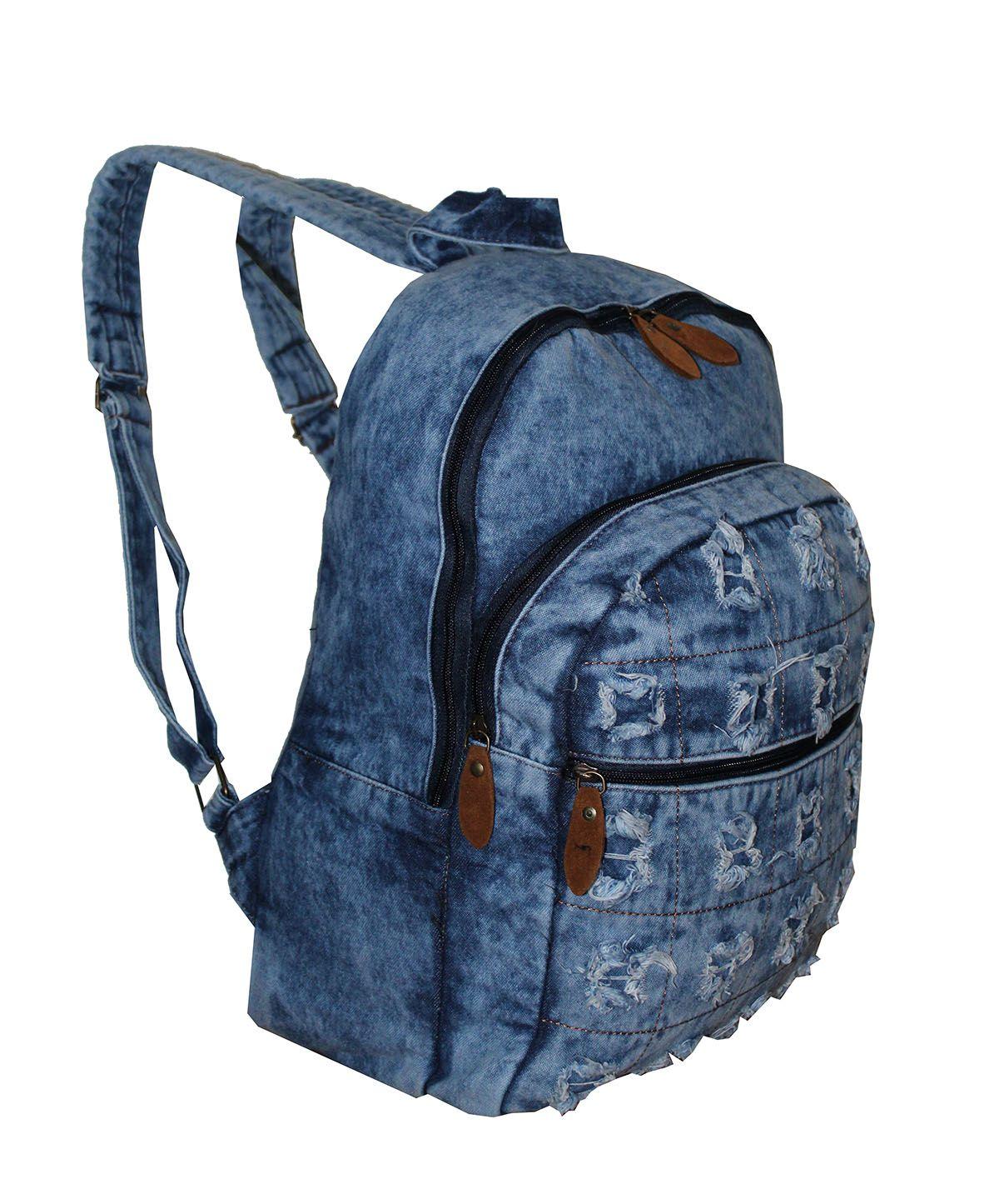 mochila jeans grande