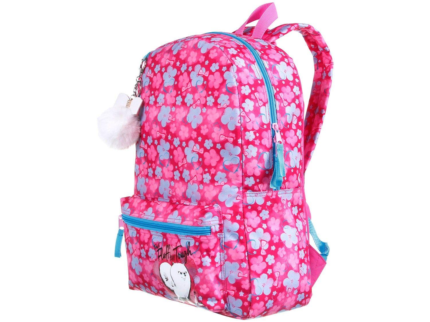 Mochila Infantil Escolar Feminina Pets 2