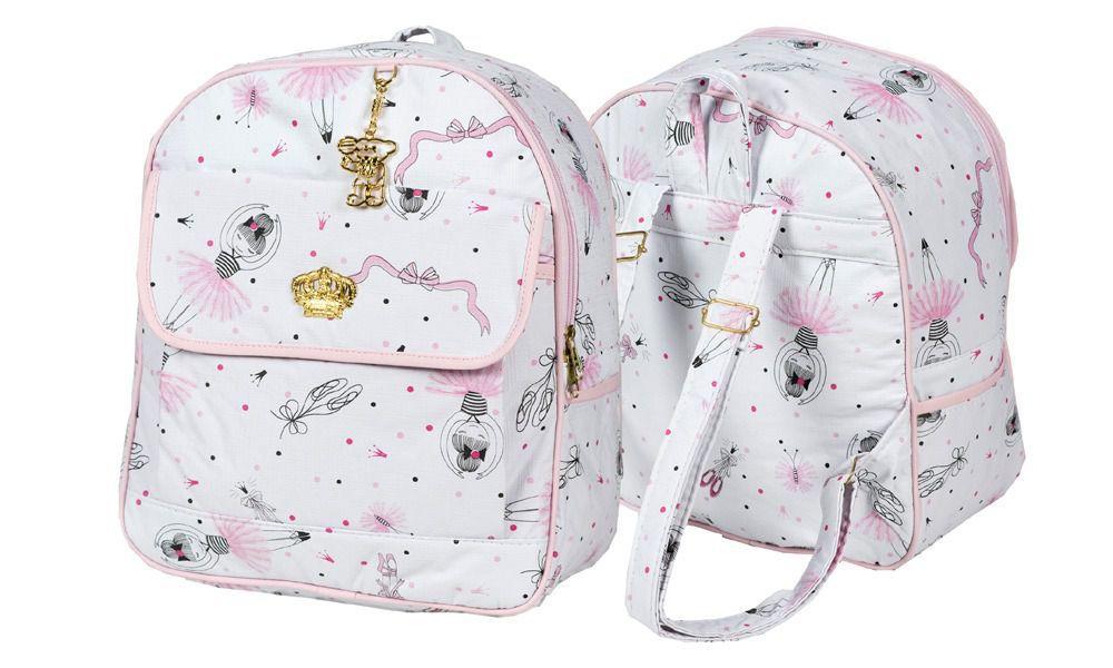 mochila passeio menina