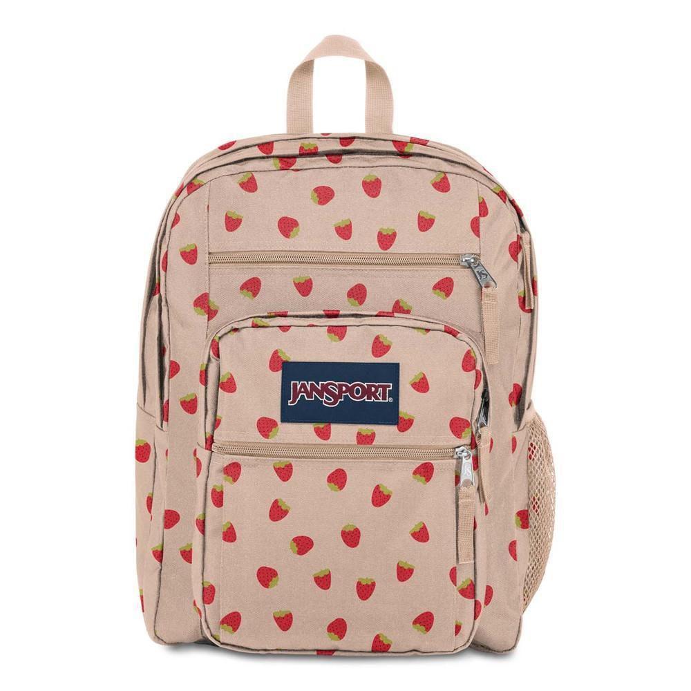 Mochila Jansport Big Student 34 Litros Strawberry Shower Mochilas Magazine Luiza