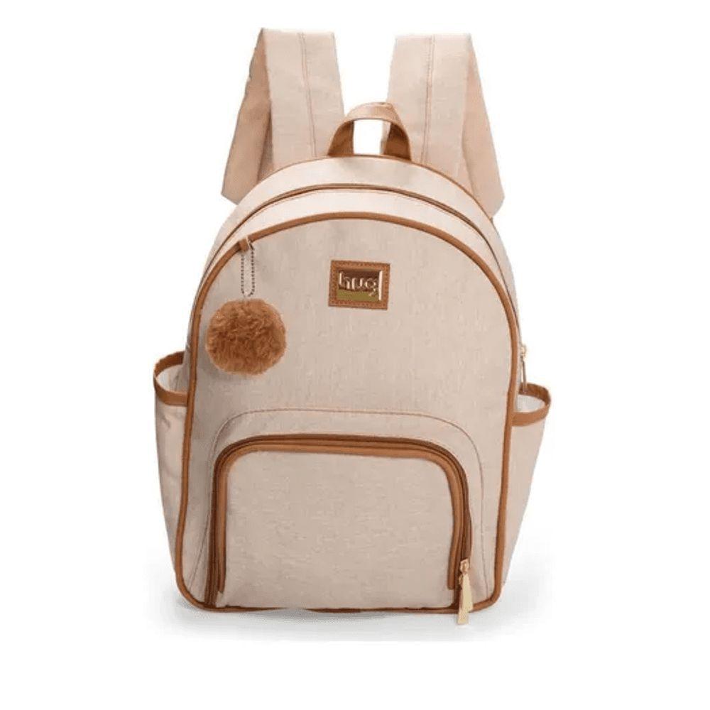 Mochila Maternidade Hug Barcelona Bege - Bolsa Maternidade - Magazine Luiza