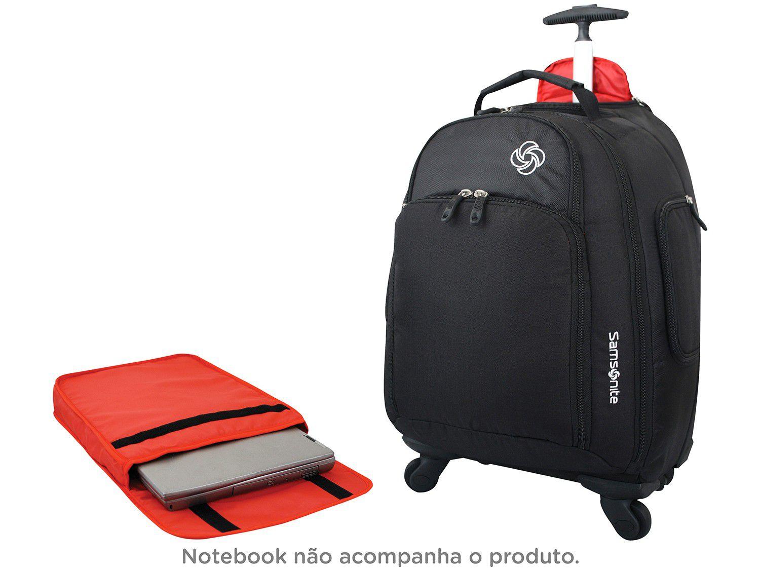 samsonite rolling laptop bolsa