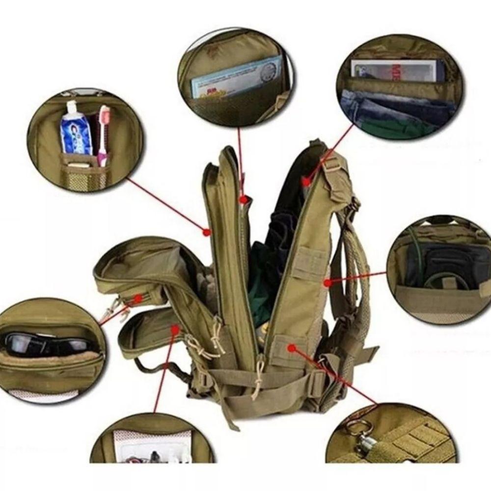 Mochila Tática Militar Assalt 30L 3D Verde - N/A - Mochilas e Pastas -  Magazine Luiza