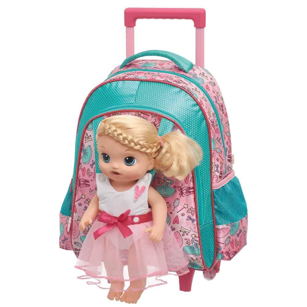 Mochilete G Baby Alive Ballet Pacific Mochilas Magazine Luiza