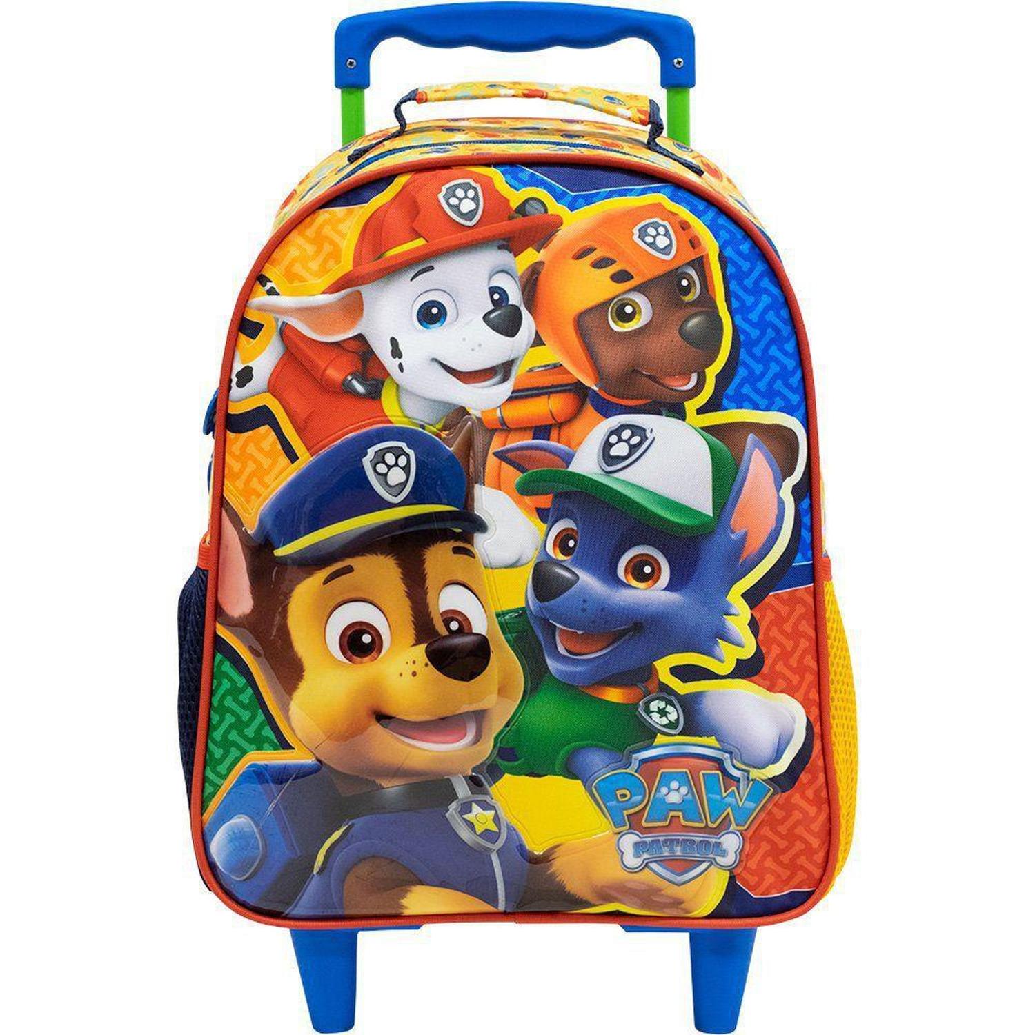 paw patrol book bolsa with lunch box