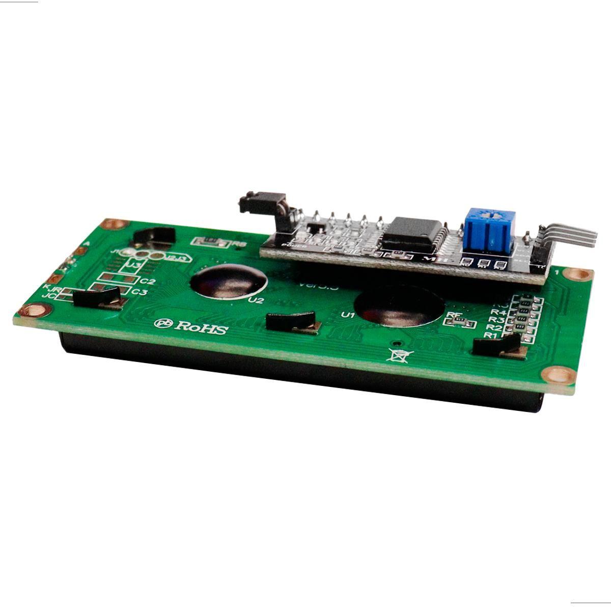 Imagem de Mód. Display Lcd 16x2 Lcd1602 I2c Pic Arduino-raspberry