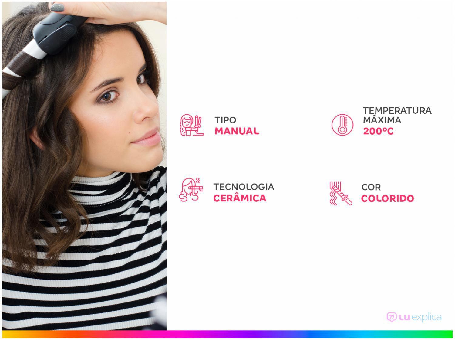 Modelador de Cachos Philco Duo Shine Cerâmica