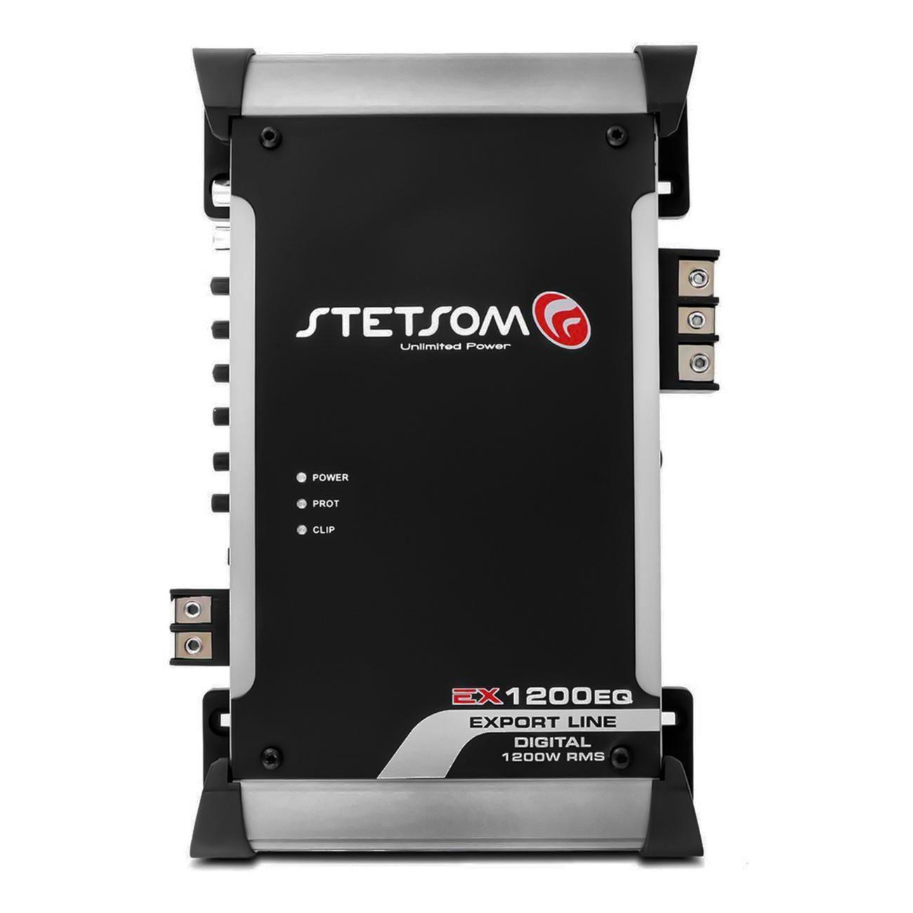 Módulo Amplificador Stetsom High Low EX 1200 EQ.2 1200W RMS 1 Canal 2