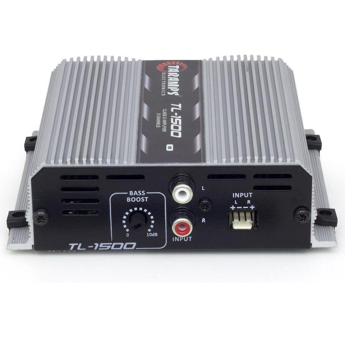 Módulo Amplificador TL 1500 Taramps 2 canais 95W 2 OHMS 1 canal 200W 4