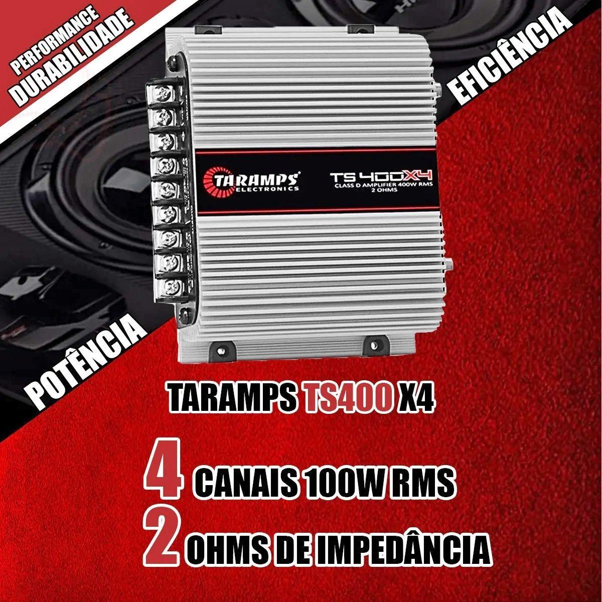 modulo som automotivo barato amplificador digital taramps ts400x4 2ohms 5000 rms rca crossover modulo amplificador magazine luiza