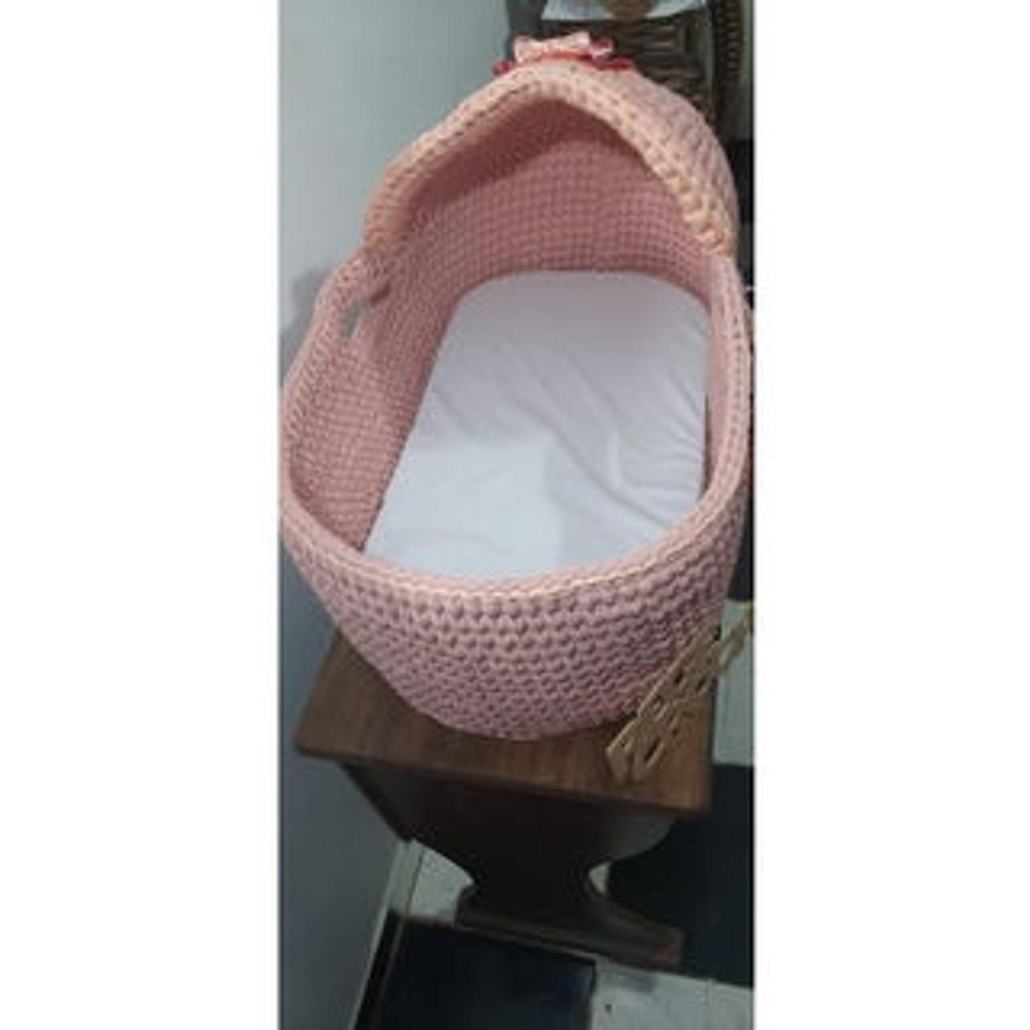 Berço Moises Para Bebes Reborn Berço Reborn Com Colchão Incluso E