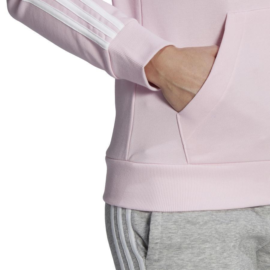 essentials 3 stripe moletom com capuz
