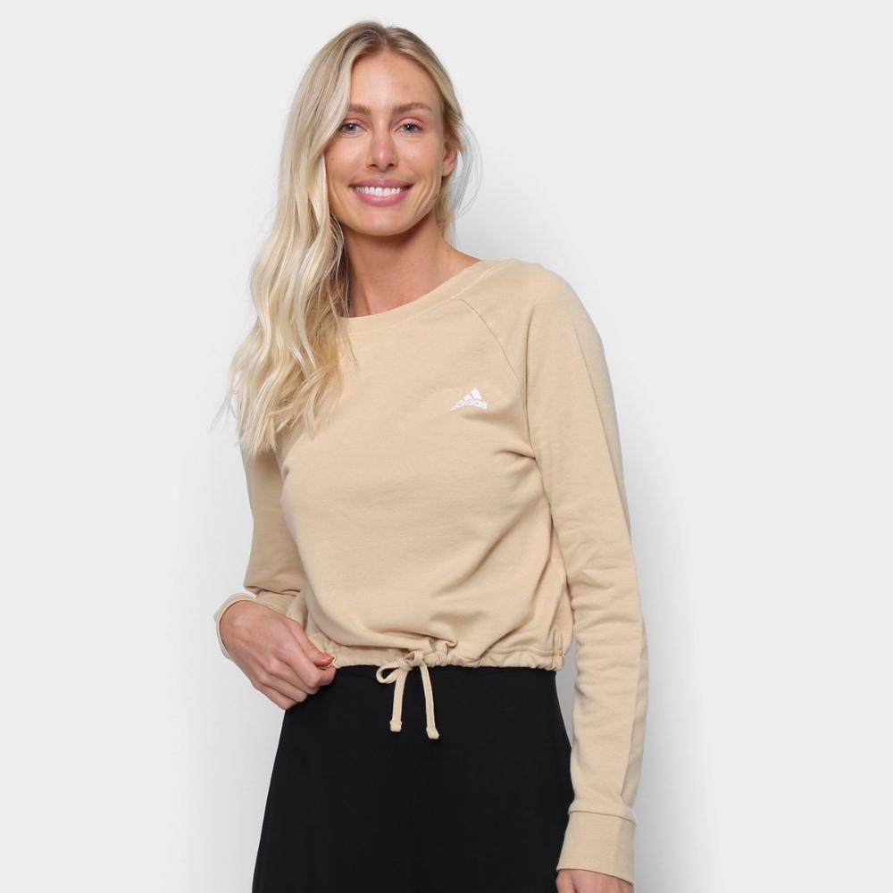 moletom cropped da adidas
