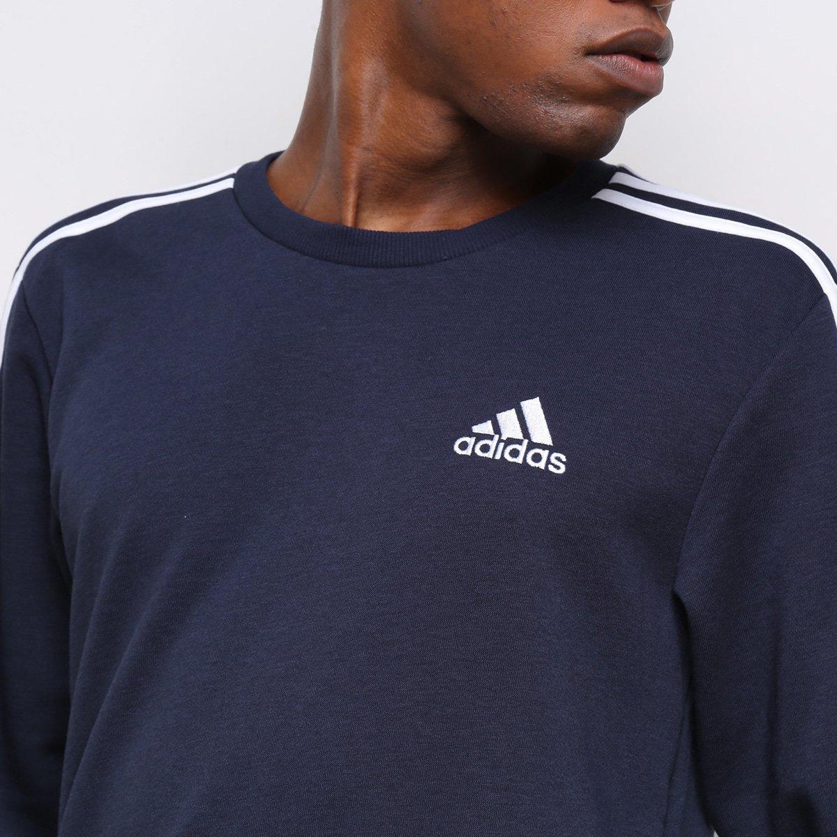 moletom adidas tres listras