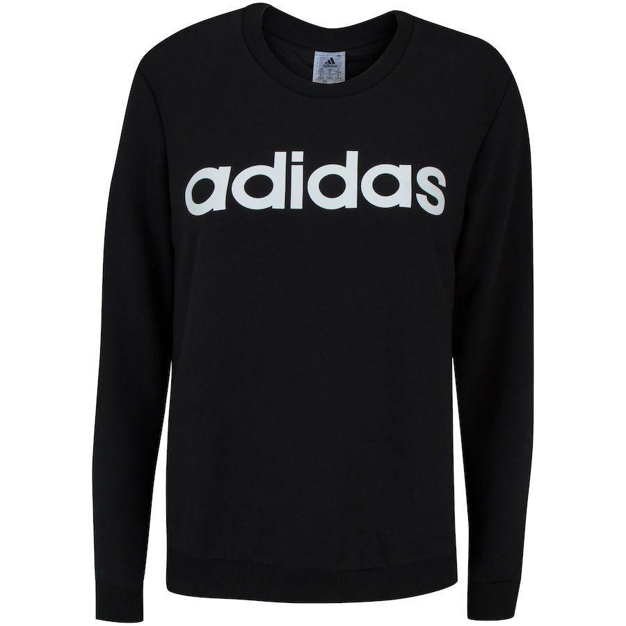 moletom adidas preto feminino