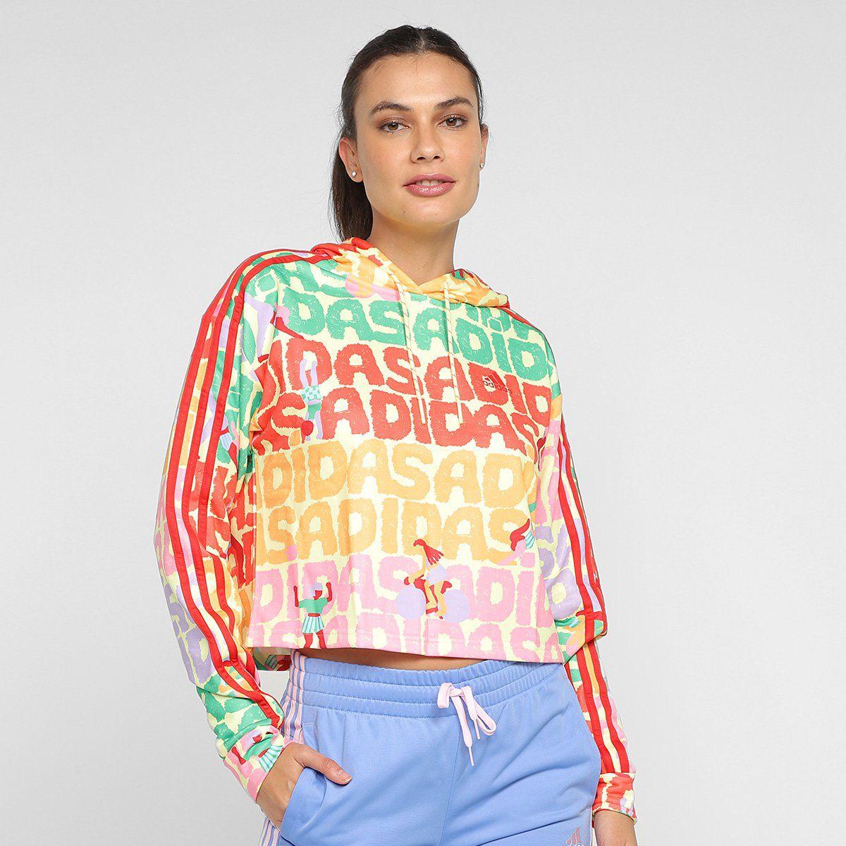 Moletom Adidas Feminino Floral Buy Casaco Florido Adidas Free Shipping