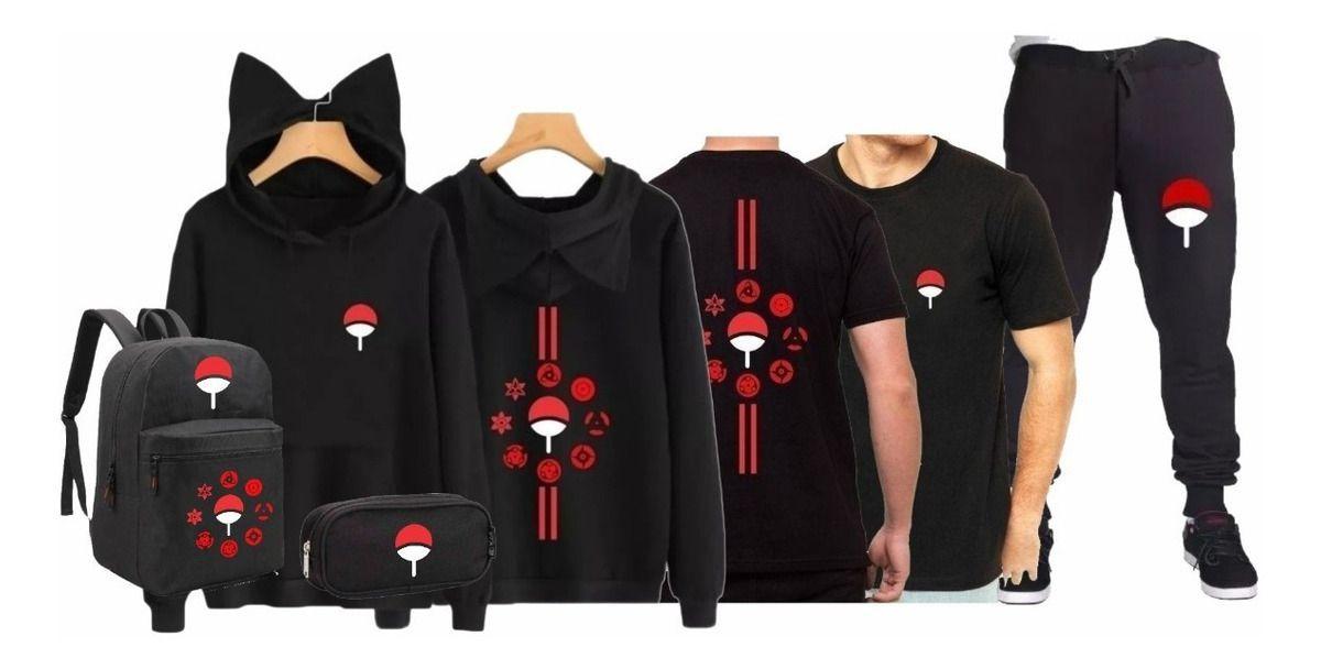 moletom clã uchiha