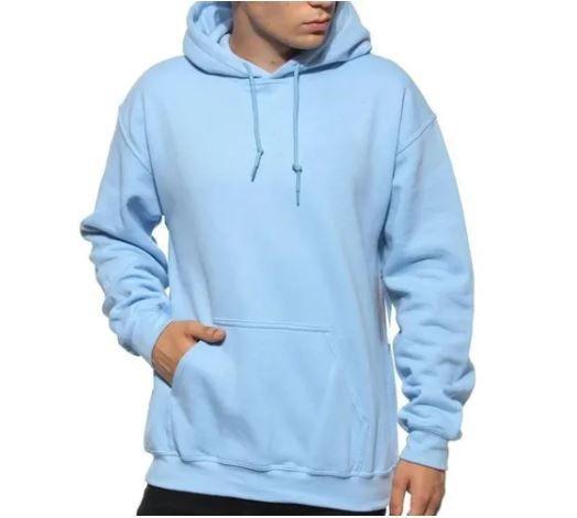 sky blue polo moletom com capuz