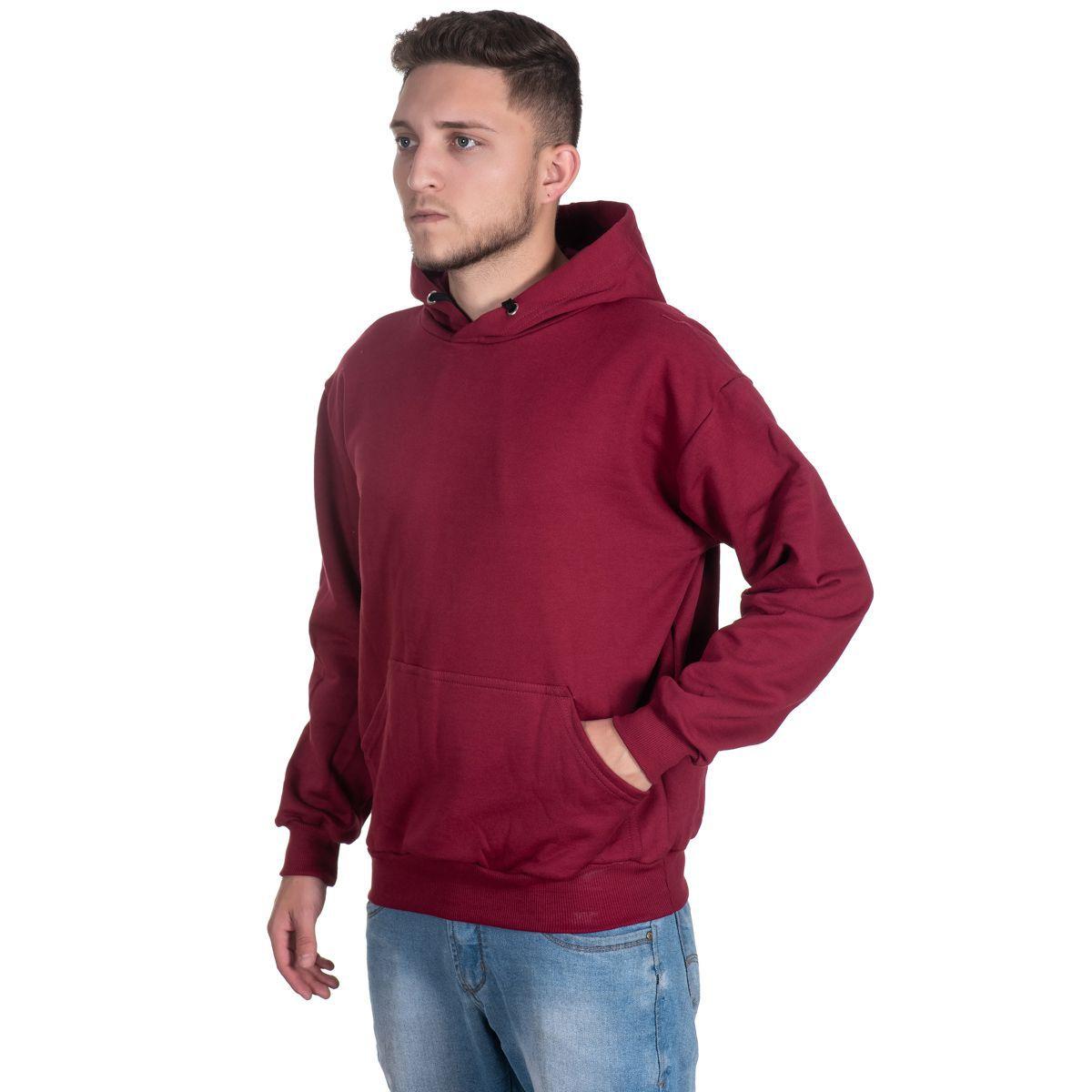 garnet gildan moletom com capuz