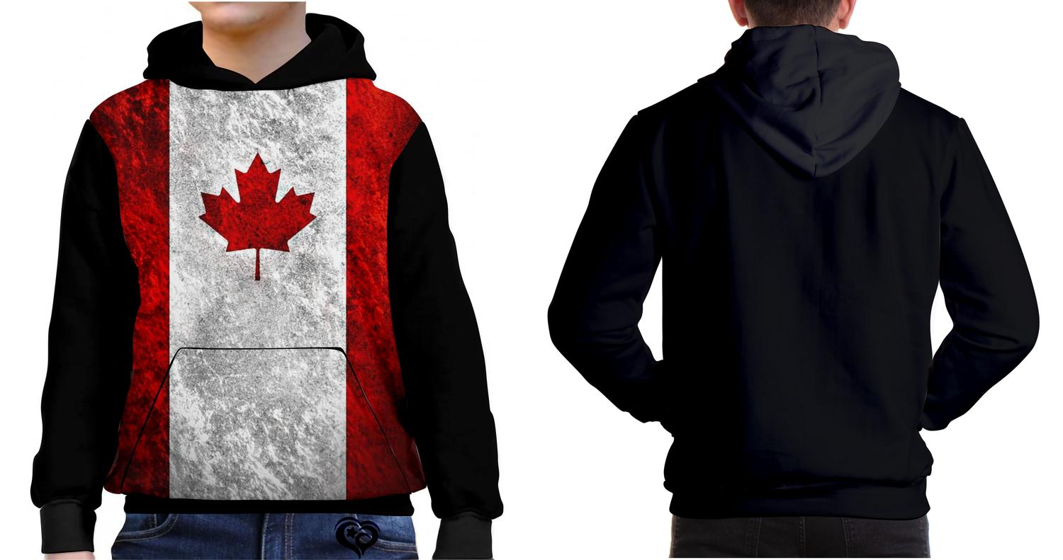 gildan men's hooded sweatshirt