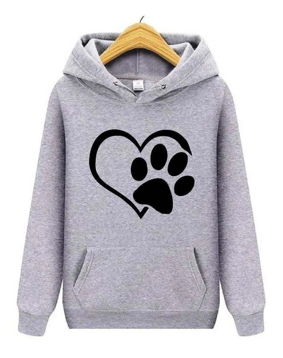 paws moletom com capuz women's