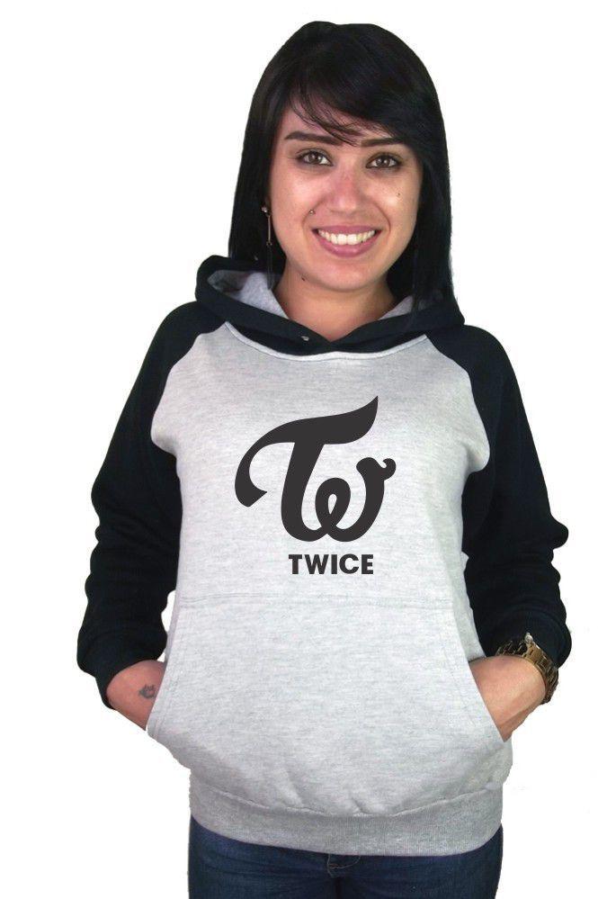 twice moletom com capuz kpop
