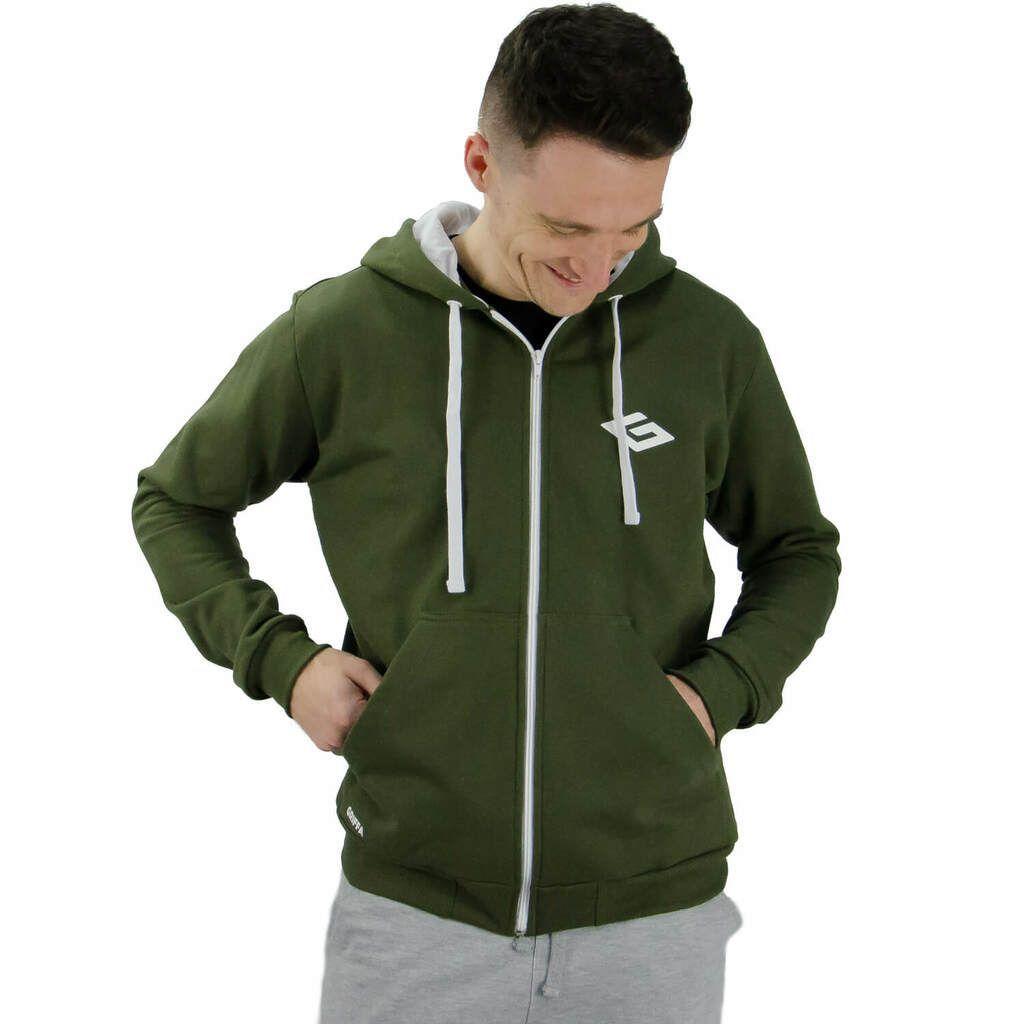 cornell zip up moletom com capuz