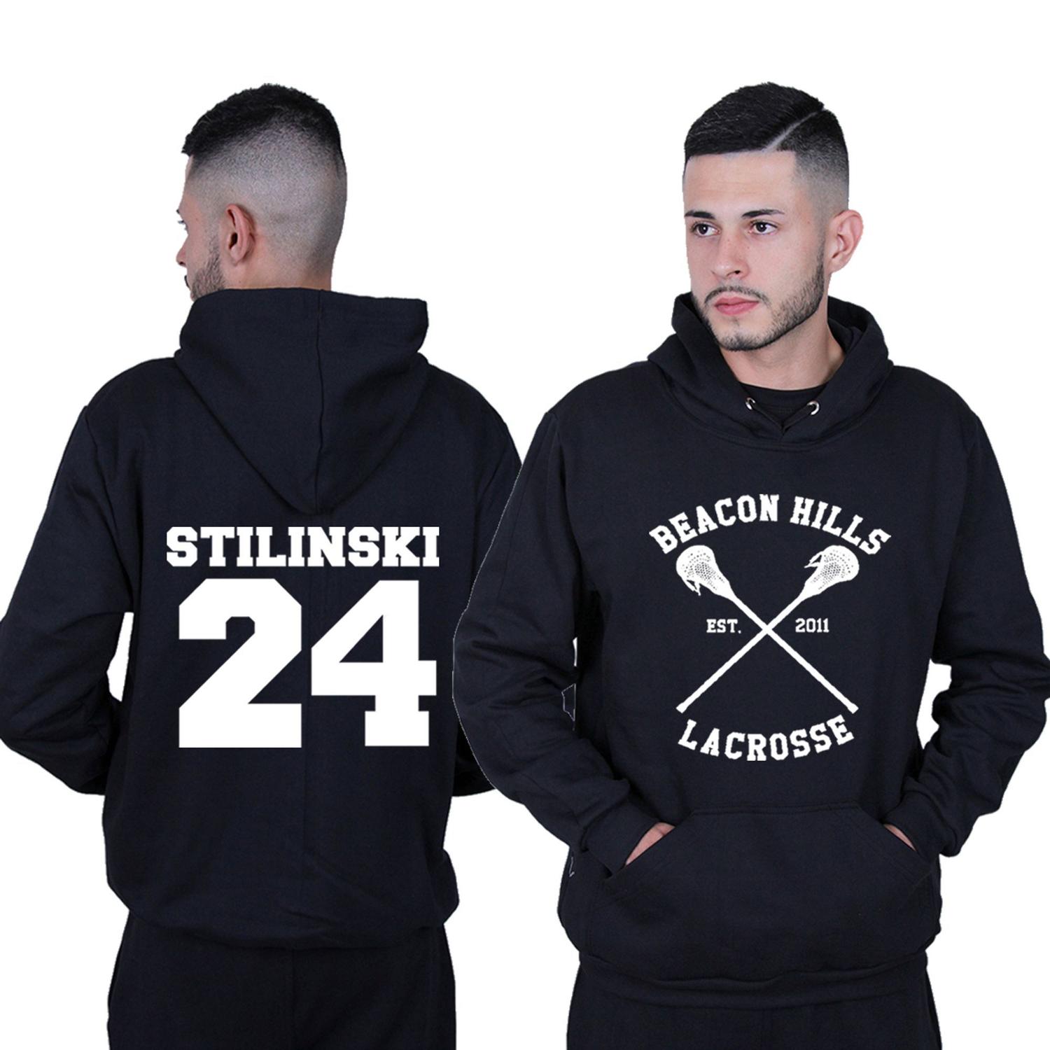 Lacrosse Sudadera Stilinski Beacon Hills Lacrosse Sudadera Con Capucha Teen  Wolf McCall, image size:1500x1500