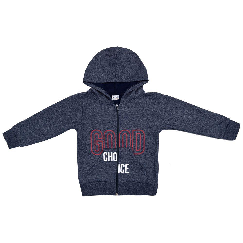 nice blue moletom com capuzs