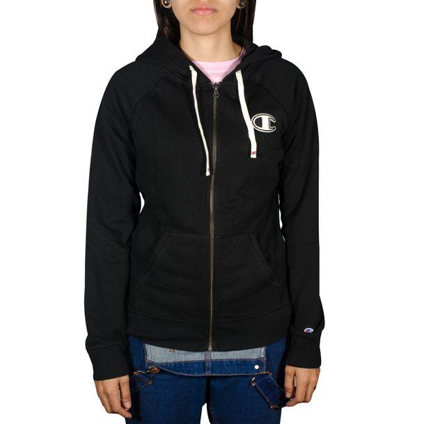 champion moletom com capuz grey womens