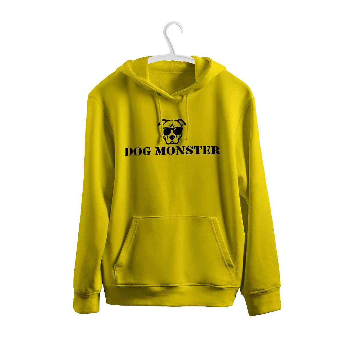 yellow and black moletom com capuz