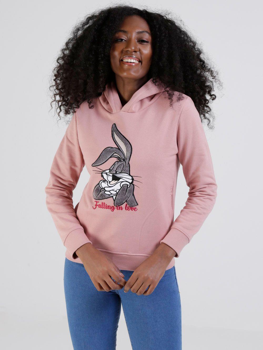 moletom com capuz with a rose