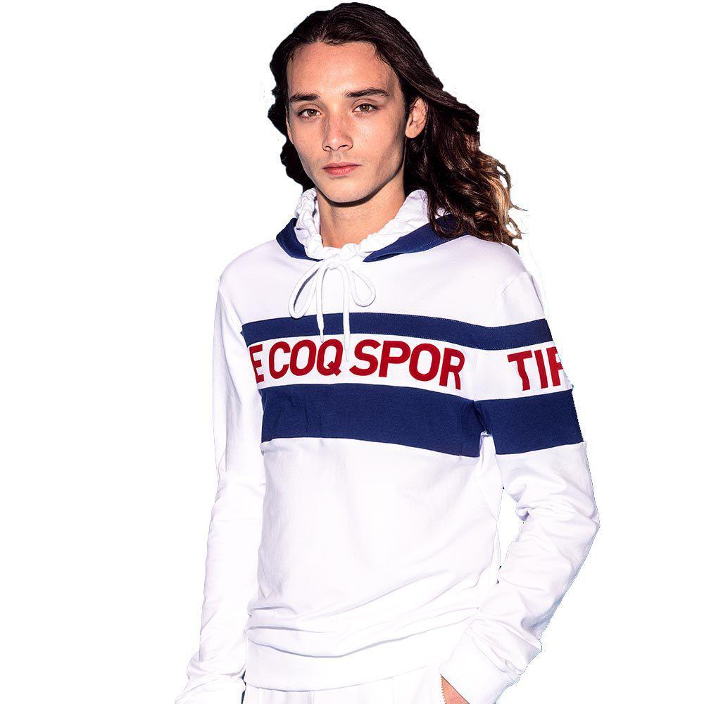 white moletom com capuz cotton