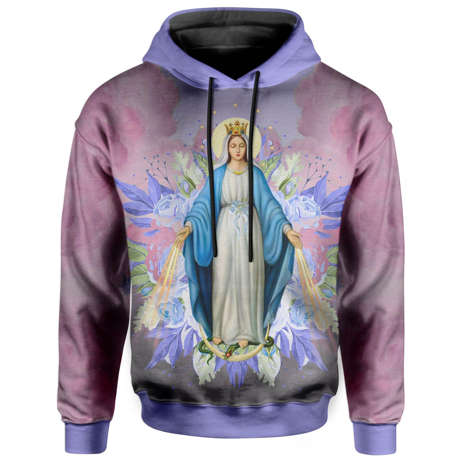 moletom com capuz flower