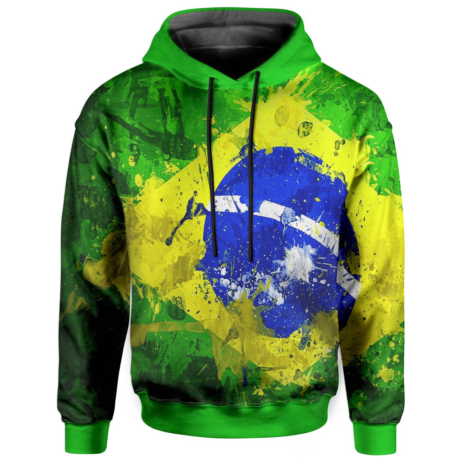 yellow green moletom com capuz