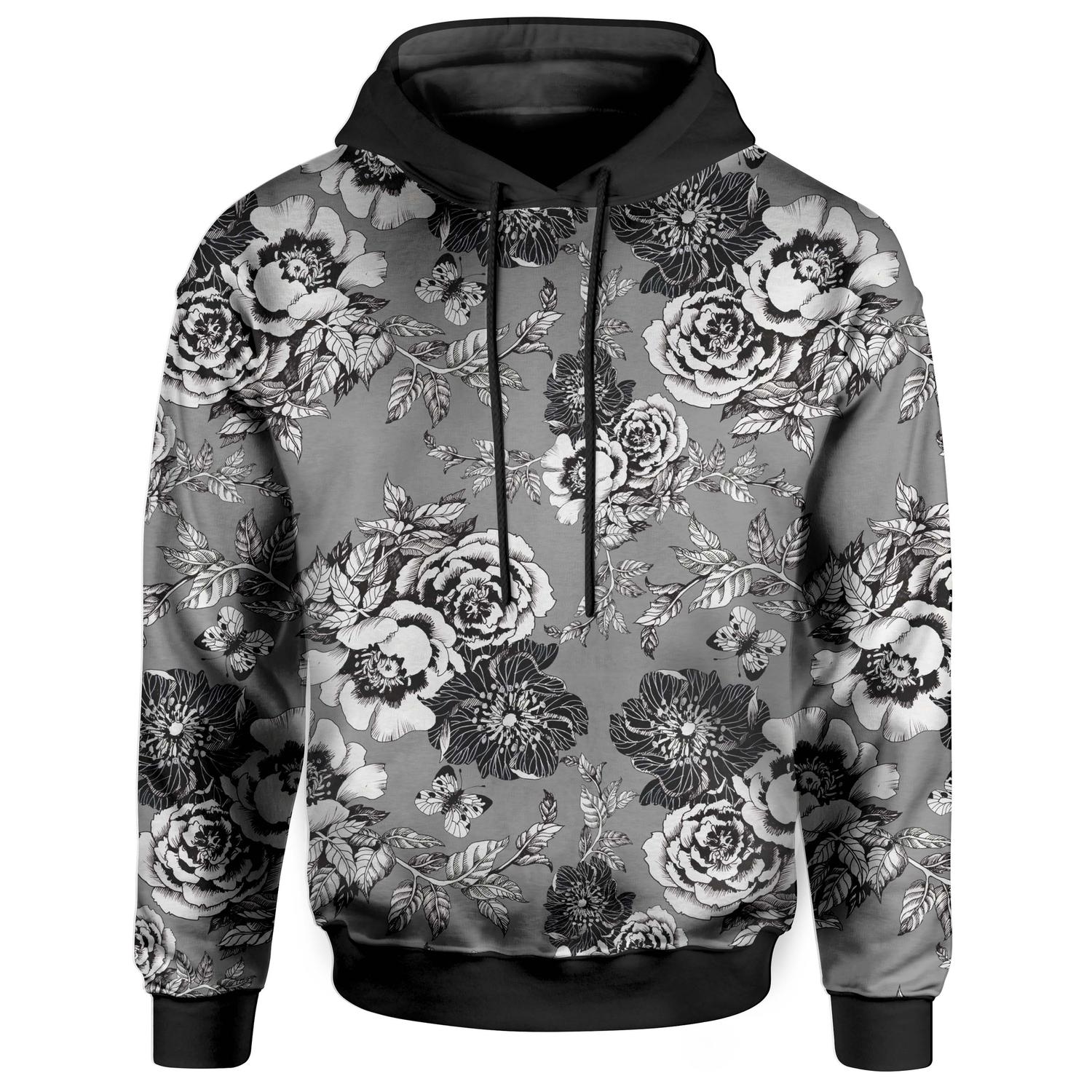 stand collar moletom com capuz