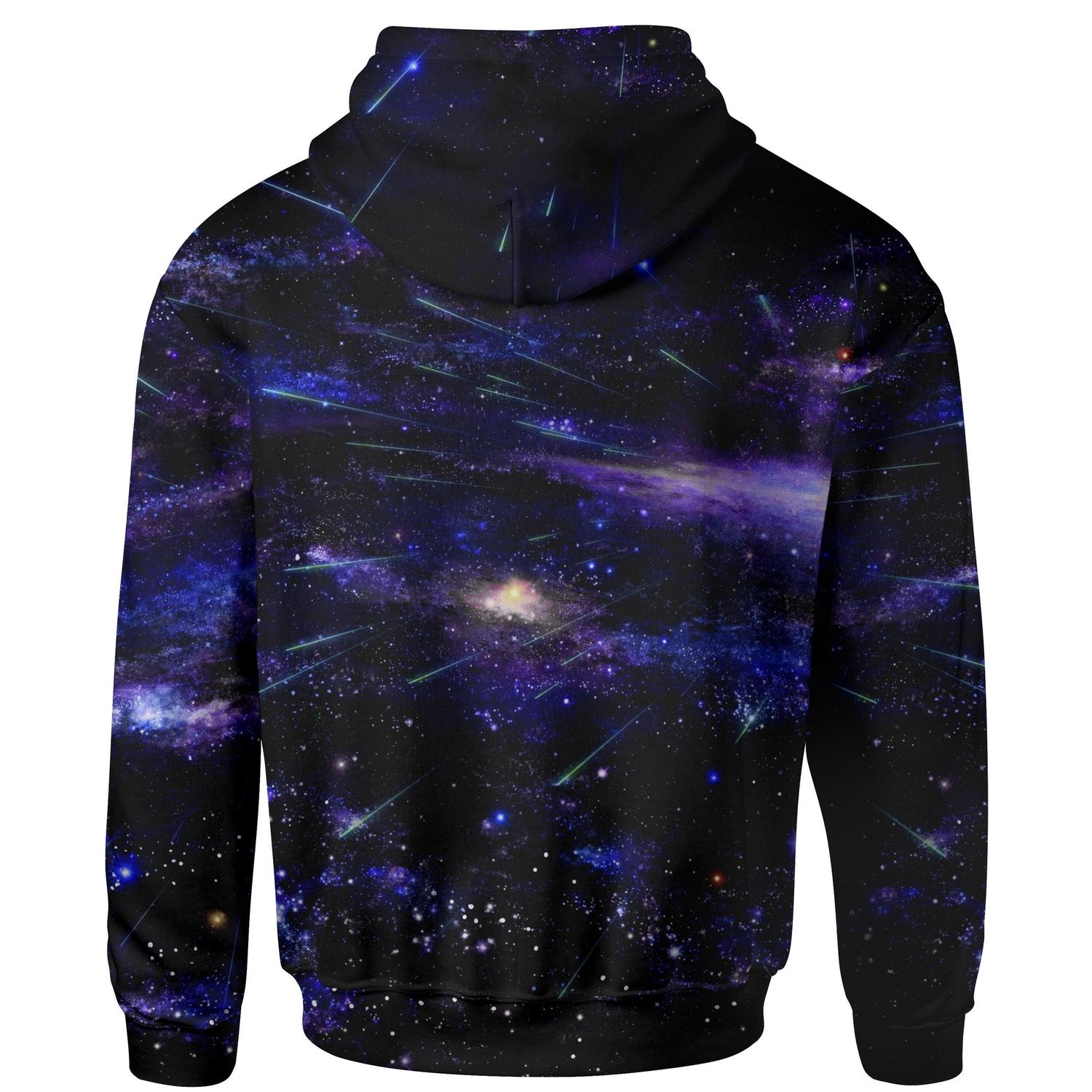 purple galaxy moletom com capuz