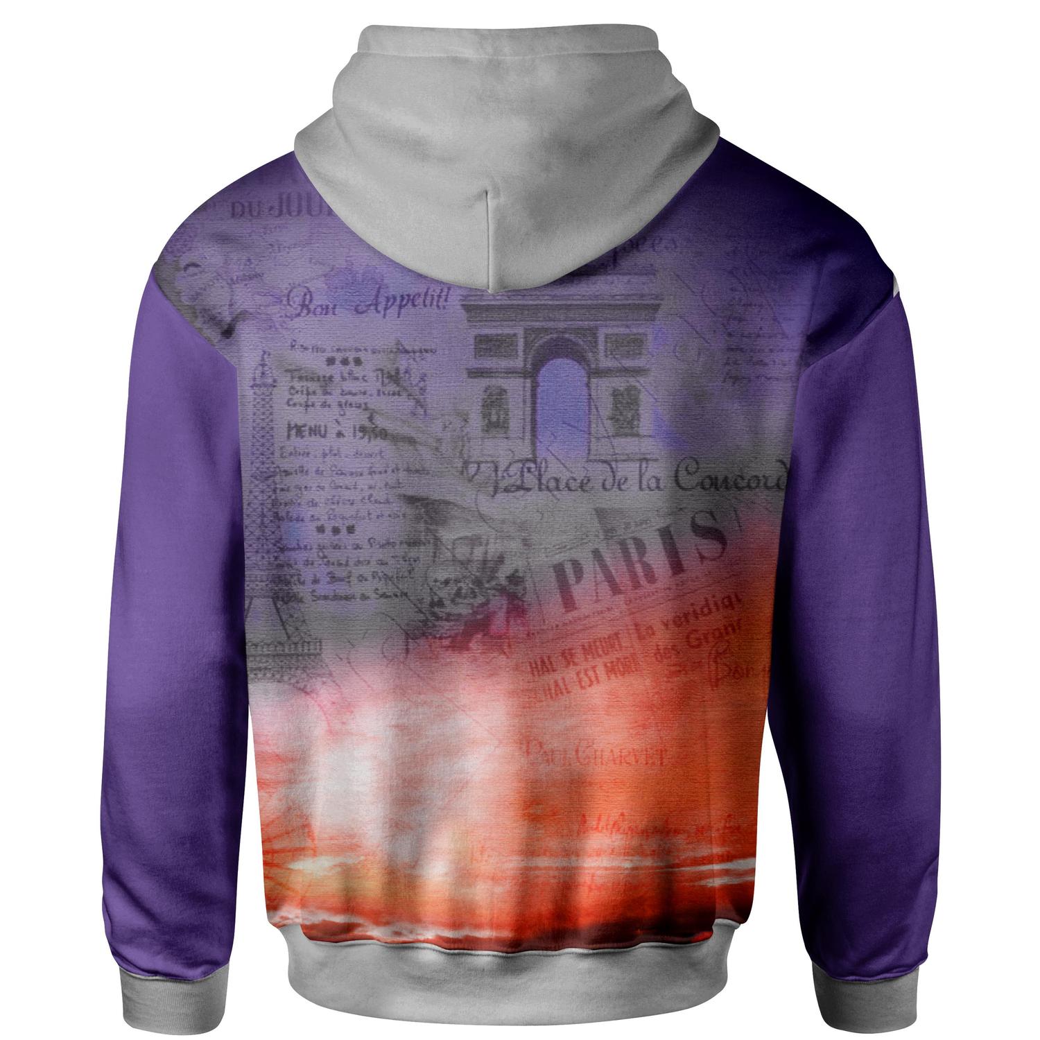 tshirt over moletom com capuz