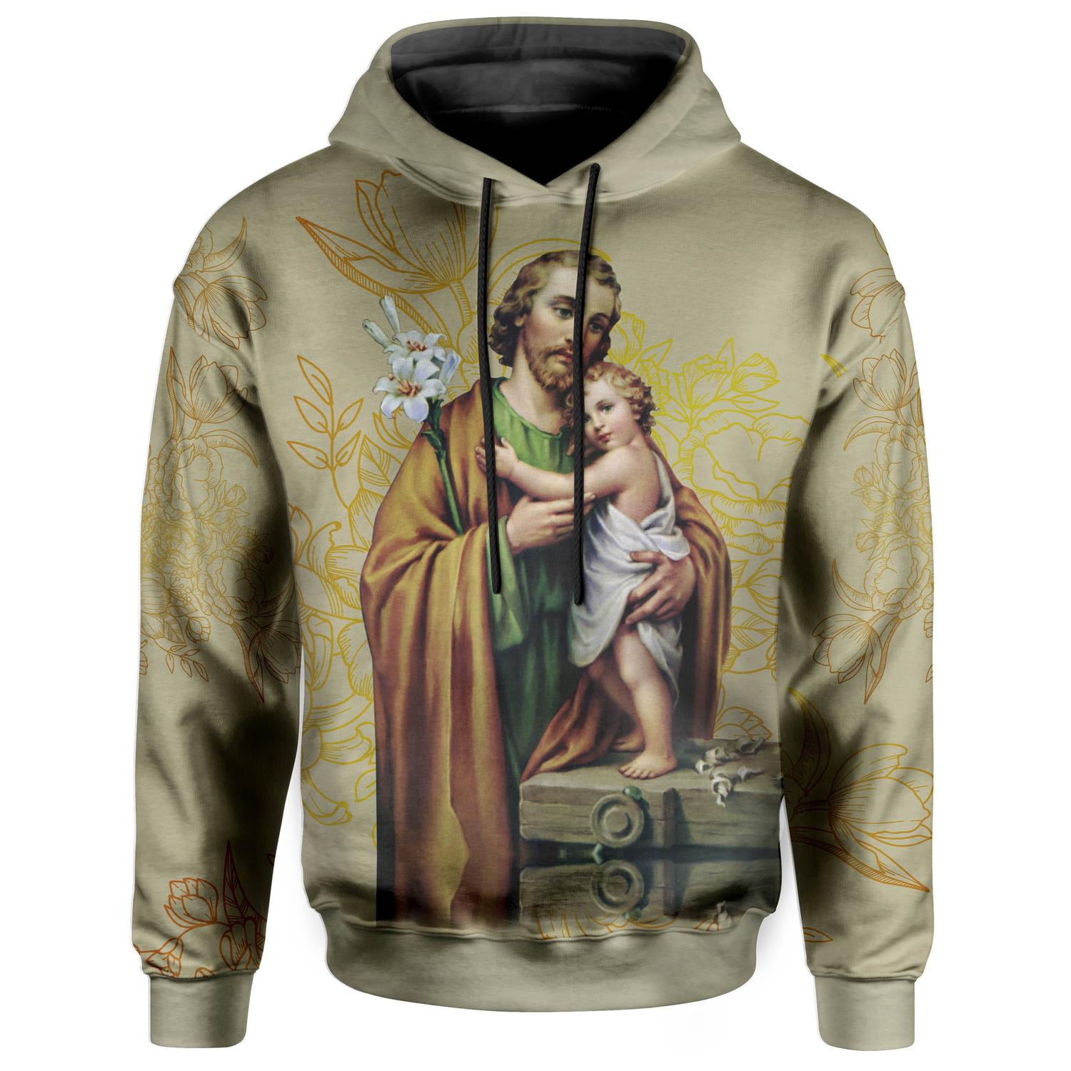 floral polo moletom com capuz