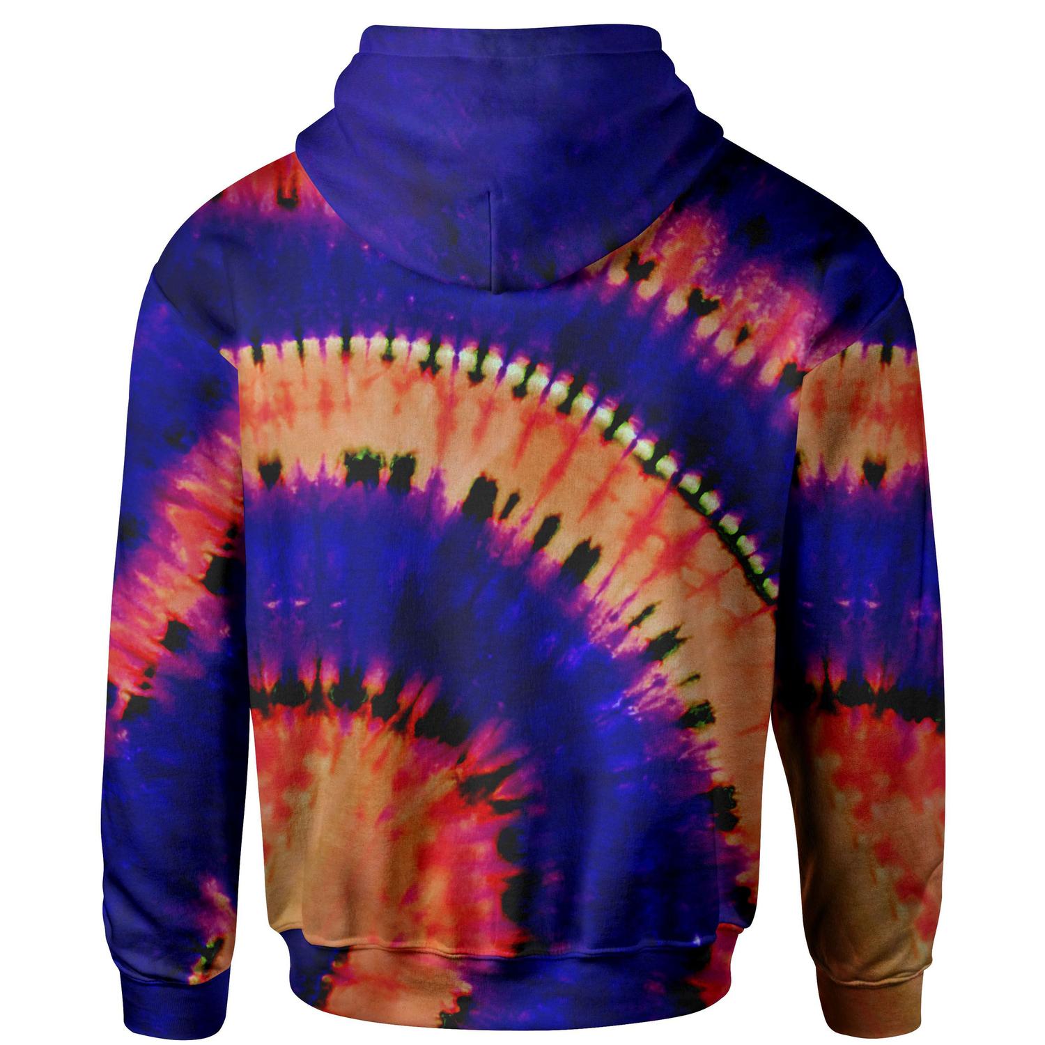 purple tie dye champion moletom com capuz