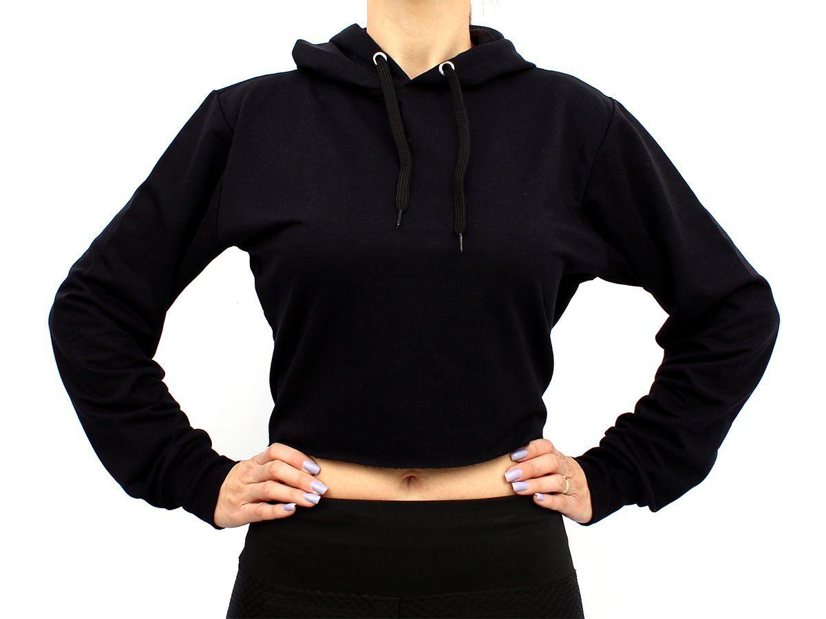 womens cropped zip up moletom com capuz