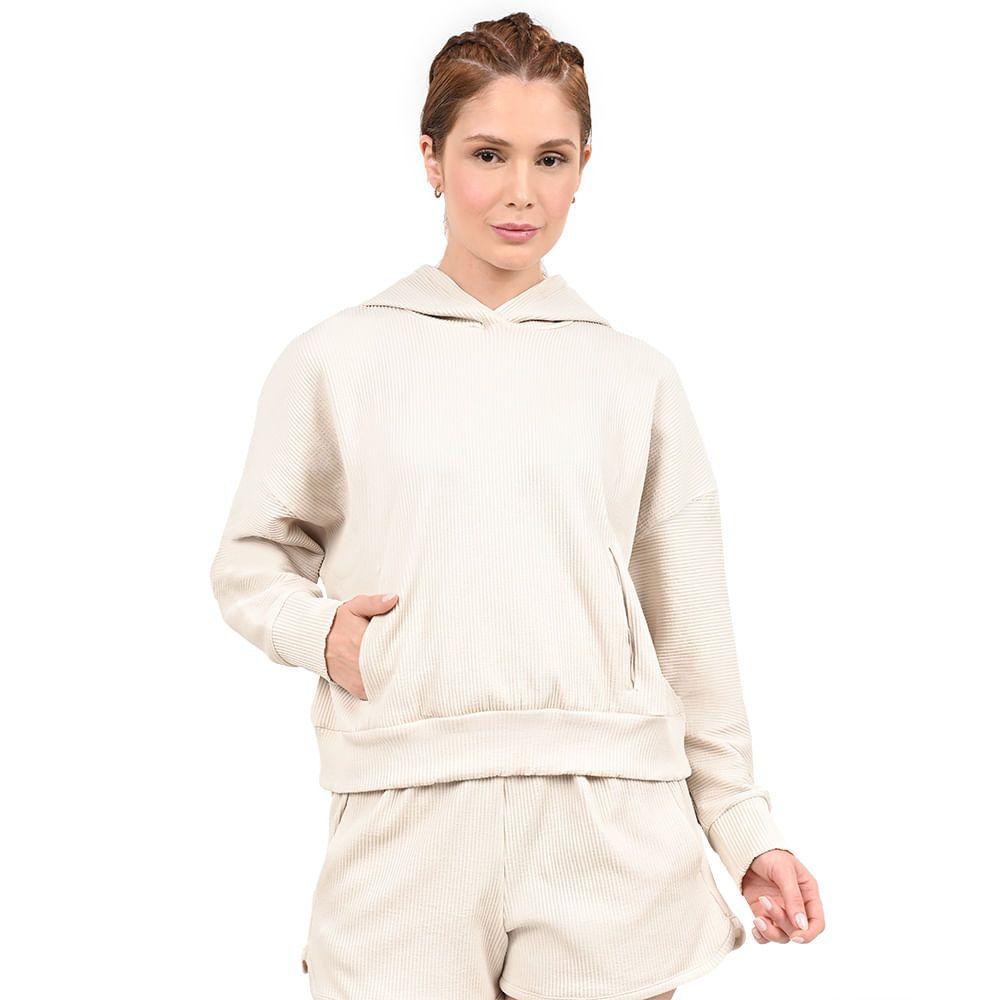 Moletom de Treino Feminino Under Armour Rib Oversized Agasalho e