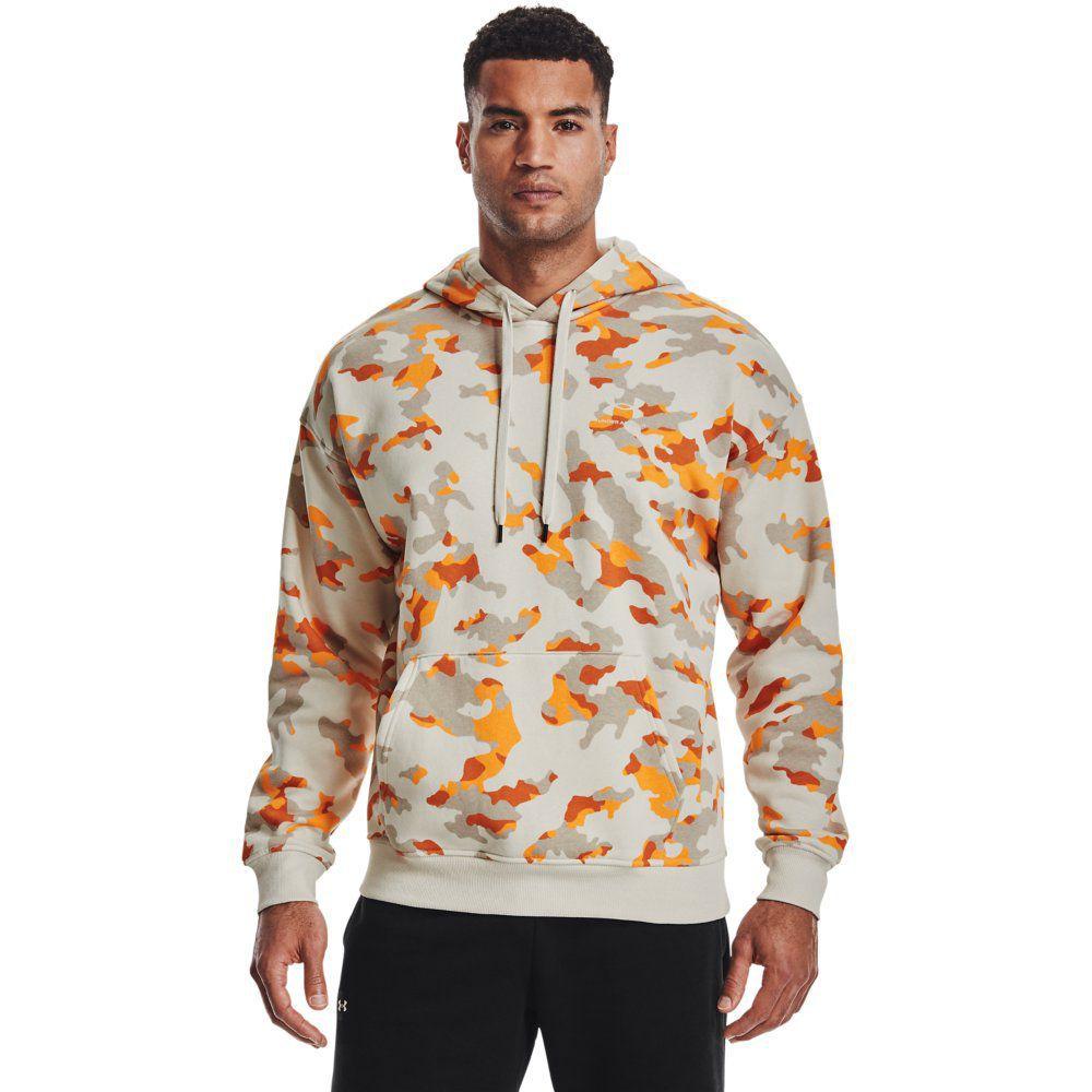 under armour rival camo moletom com capuz