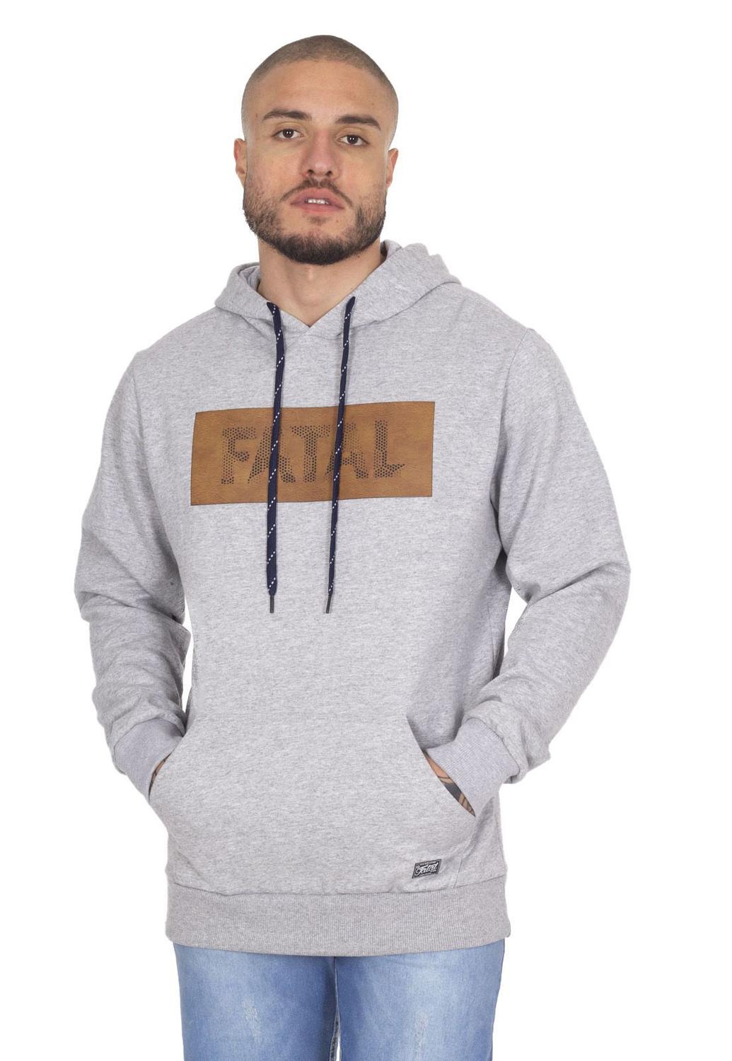 box logo cross moletom com capuz