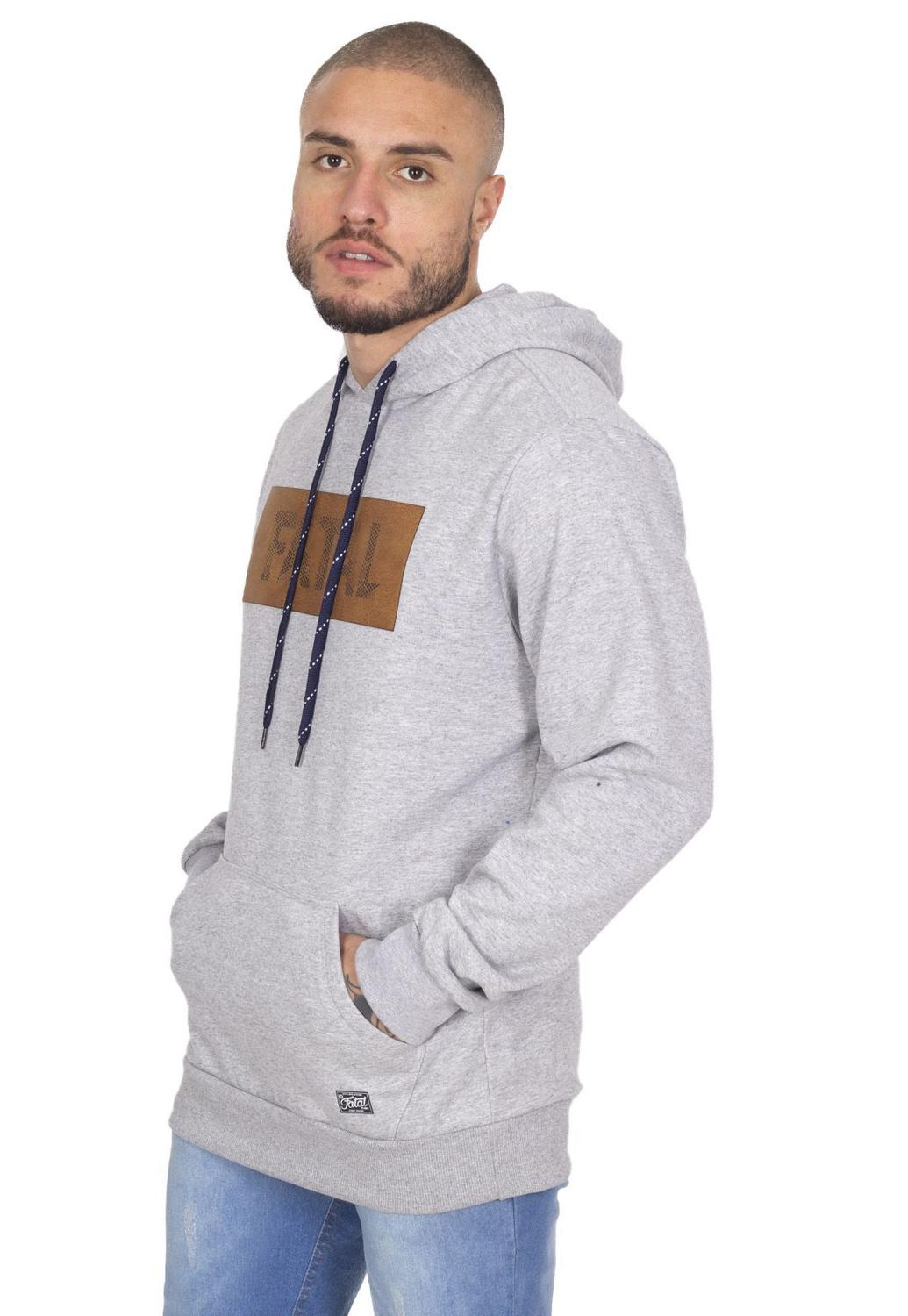 box logo cross moletom com capuz