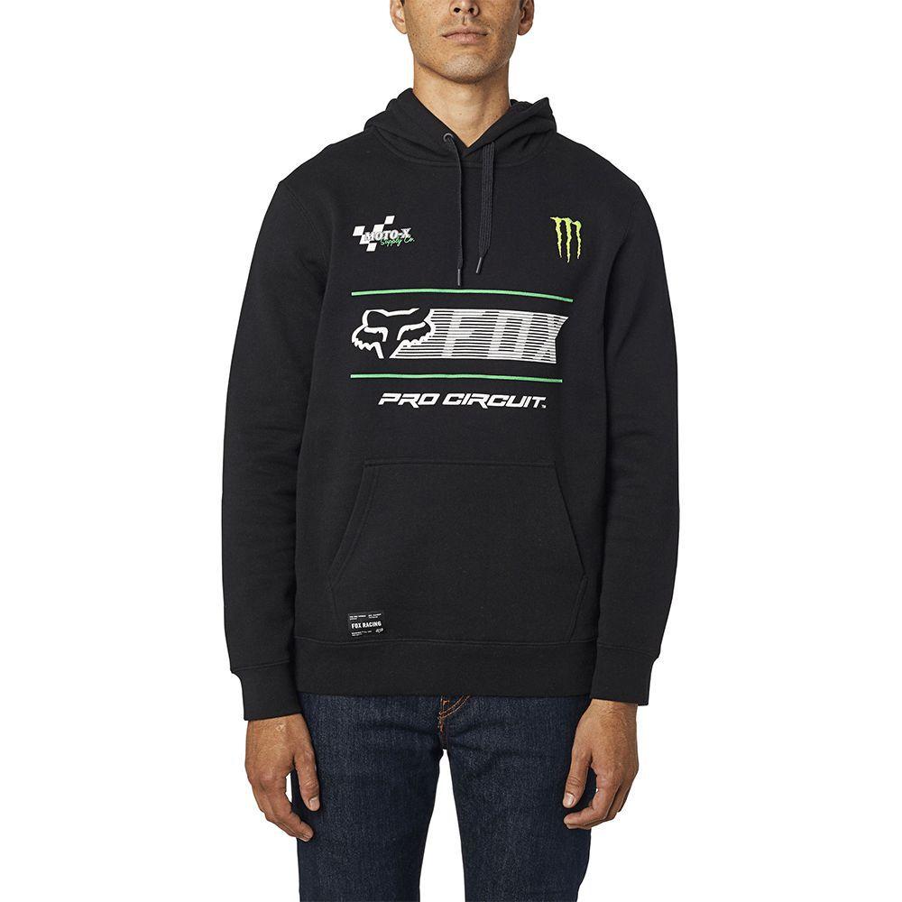 fox monster moletom com capuz