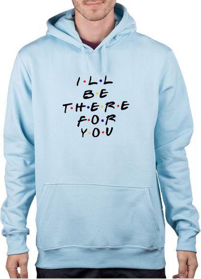 casaco moletom friends