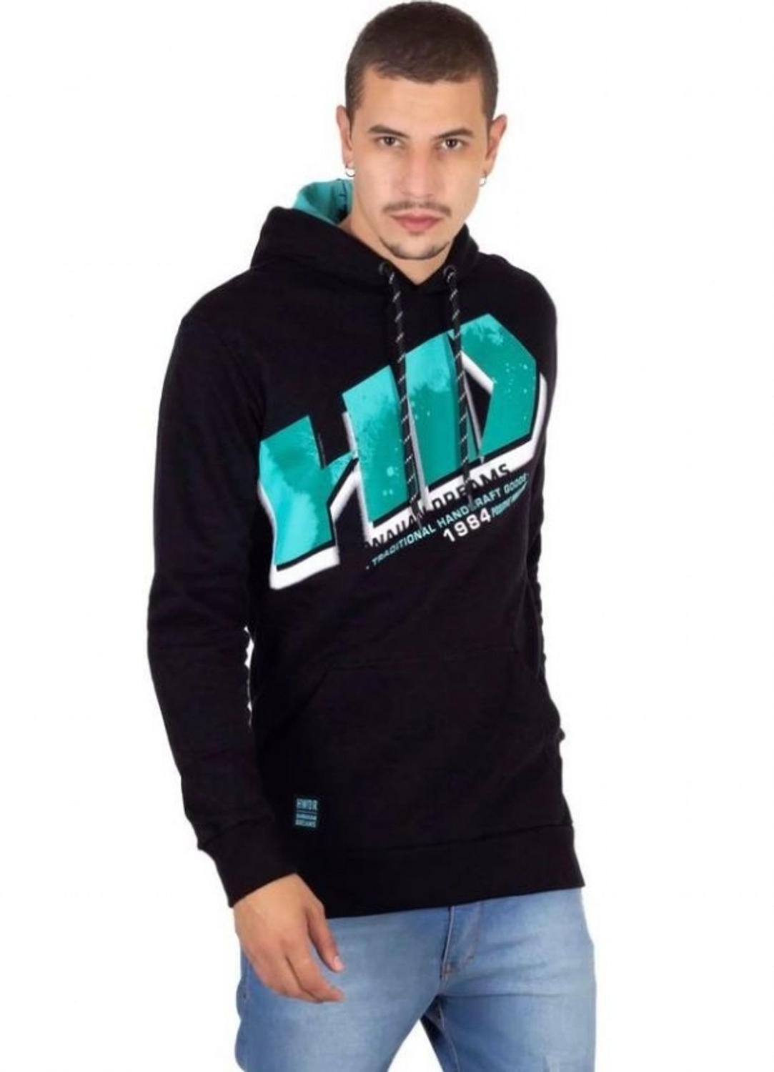 green moletom com capuz dream