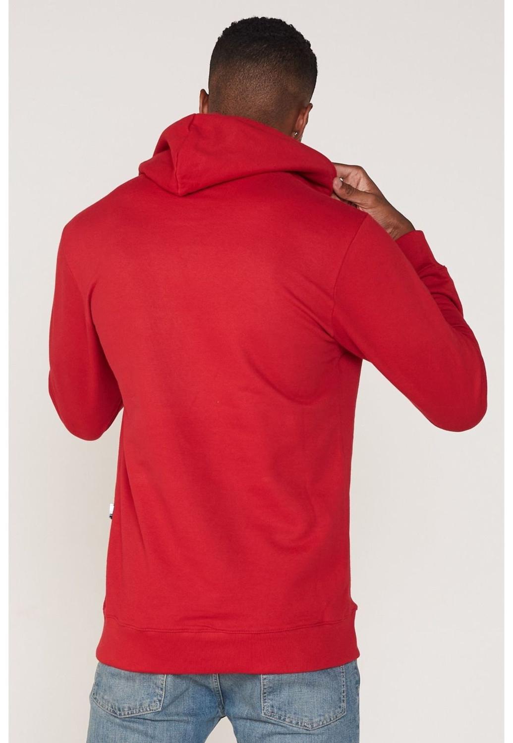 tech fleece moletom com capuz red